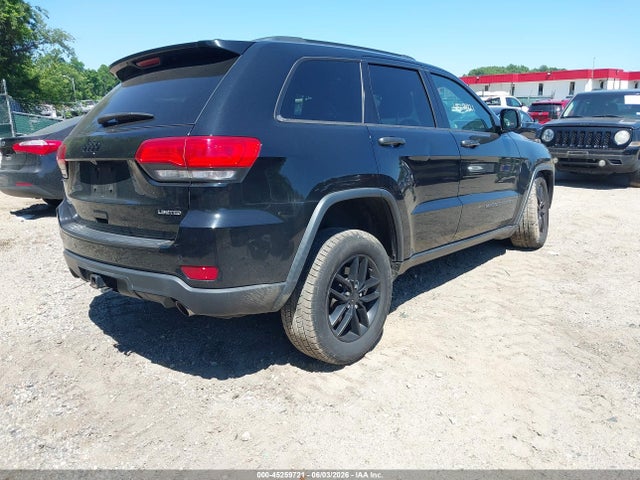 2017 Jeep Grand Cherokee Limited 4x4 მანქანა იყიდება აუქციონზე, vin: 1C4RJFBTXHC769159, აუქციონის ნომერი: 45259721