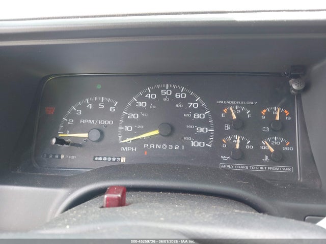 45259726 :رقم المزاد ، 2GCEK19R6V1158815 vin ، 1997 Chevrolet K1500 Fleetside مزاد بيع