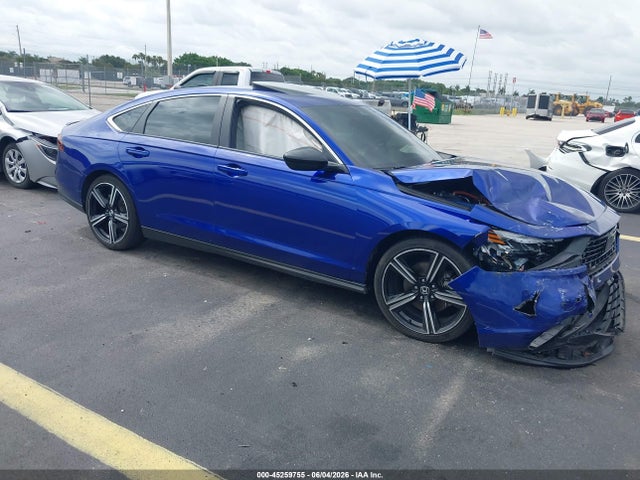 45259755 :رقم المزاد ، 1HGCY2F52RA027049 vin ، 2024 Honda Accord Hybrid Sport مزاد بيع