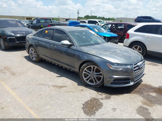 2016 Audi S6 4.0t Premium Plus მანქანა იყიდება აუქციონზე, vin: WAUH2AFC5GN017150, აუქციონის ნომერი: 45259765