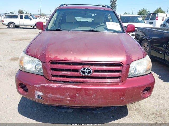 2006 Toyota Highlander V6 მანქანა იყიდება აუქციონზე, vin: JTEGP21A060123542, აუქციონის ნომერი: 45259782
