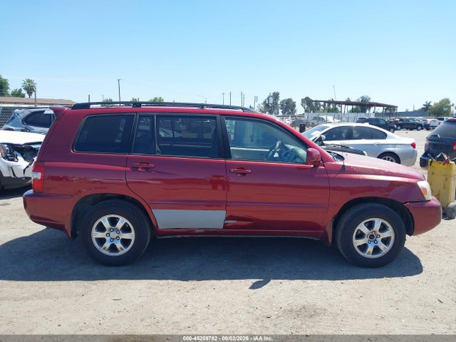 2006 Toyota Highlander V6 მანქანა იყიდება აუქციონზე, vin: JTEGP21A060123542, აუქციონის ნომერი: 45259782