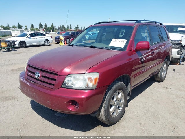 2006 Toyota Highlander V6 მანქანა იყიდება აუქციონზე, vin: JTEGP21A060123542, აუქციონის ნომერი: 45259782