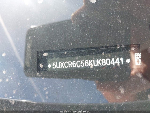 2019 Bmw X5 Xdrive40i მანქანა იყიდება აუქციონზე, vin: 5UXCR6C56KLK80441, აუქციონის ნომერი: 45259785