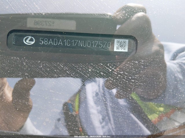 Aukcja sprzedaży 2022 Lexus Es 300h, vin: 58ADA1C17NU017570, numer aukcji: 45259790
