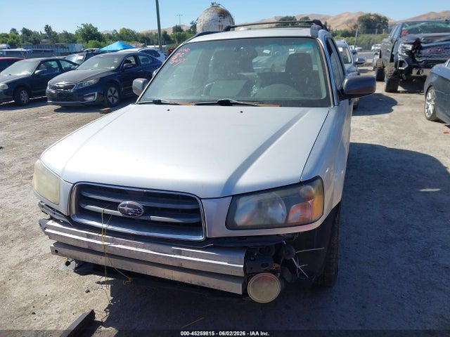 Продаж на аукціоні авто 2003 Subaru Forester Xs, vin: JF1SG65663H738613, номер лоту: 45259815