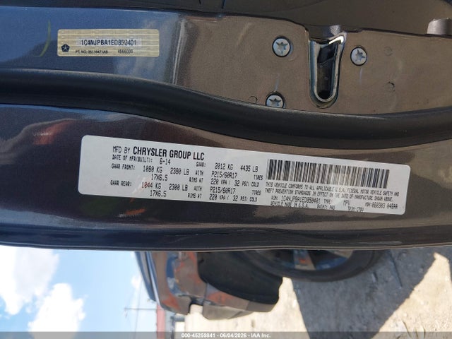 1C4NJPBA1ED850401 Jeep Patriot Altitude