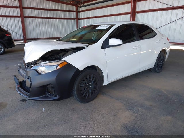 45259989 :رقم المزاد ، 5YFBURHE3FP255936 vin ، 2015 Toyota Corolla Le مزاد بيع
