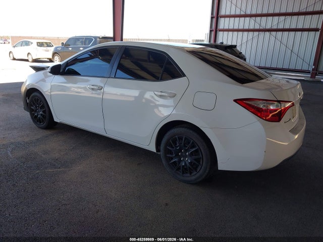 45259989 :رقم المزاد ، 5YFBURHE3FP255936 vin ، 2015 Toyota Corolla Le مزاد بيع