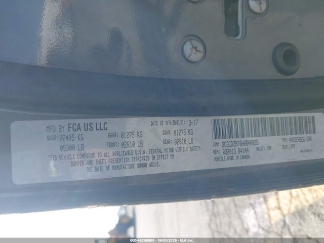 2C3CDZBT0HH600025 Dodge Challenger R/t