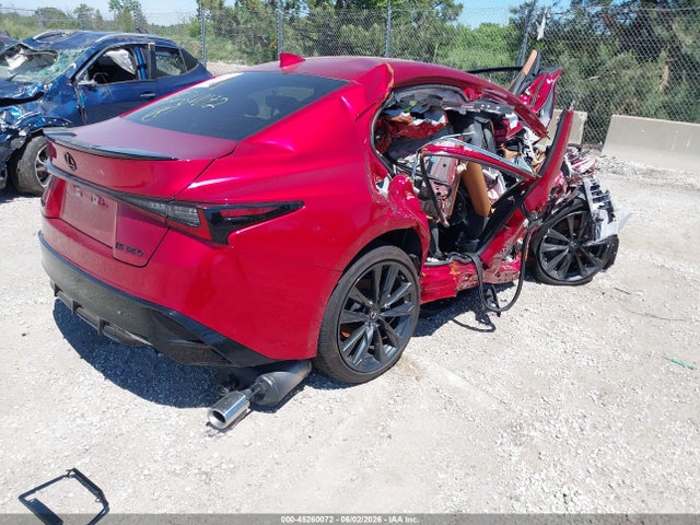 Aukcja sprzedaży 2025 Lexus Is 350 F Sport Design, vin: JTHBZ1B2XS5084447, numer aukcji: 45260072