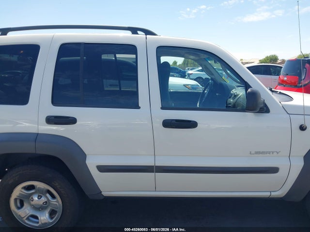 Продаж на аукціоні авто 2004 Jeep Liberty Sport, vin: 1J4GL48K74W285022, номер лоту: 45260083