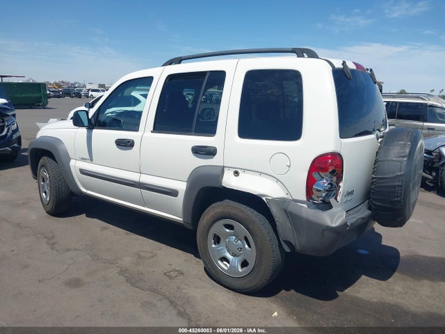 Продаж на аукціоні авто 2004 Jeep Liberty Sport, vin: 1J4GL48K74W285022, номер лоту: 45260083