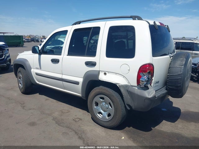 Продаж на аукціоні авто 2004 Jeep Liberty Sport, vin: 1J4GL48K74W285022, номер лоту: 45260083