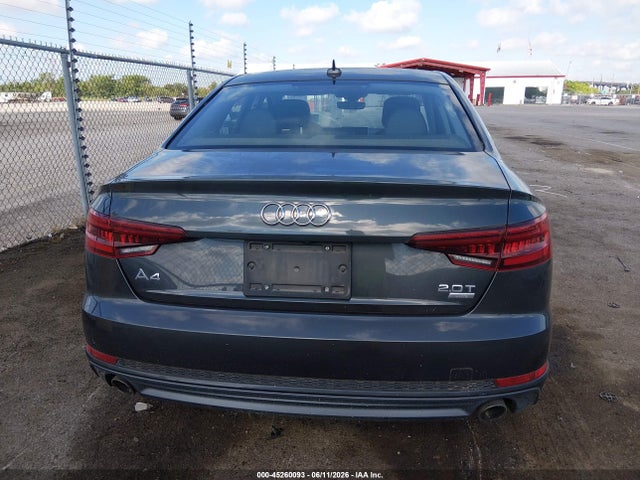 2018 Audi A4 2.0t Tech Ultra Premium/2.0t Ultra Premium მანქანა იყიდება აუქციონზე, vin: WAUKMAF44JA231585, აუქციონის ნომერი: 45260093