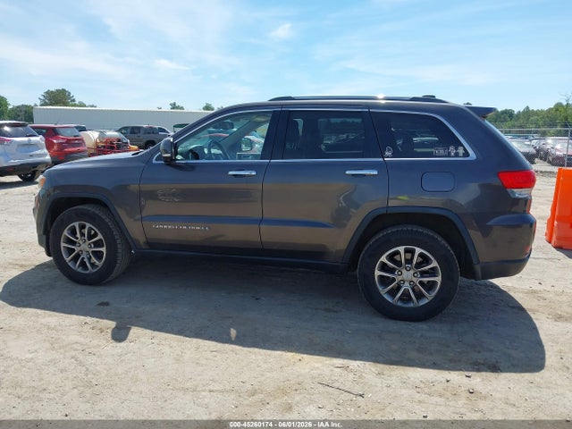 2014 Jeep Grand Cherokee Limited მანქანა იყიდება აუქციონზე, vin: 1C4RJFBG8EC479128, აუქციონის ნომერი: 45260174