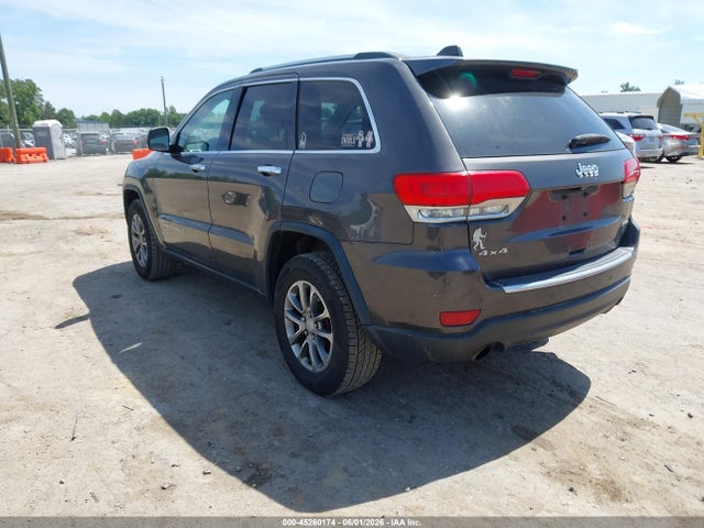 2014 Jeep Grand Cherokee Limited მანქანა იყიდება აუქციონზე, vin: 1C4RJFBG8EC479128, აუქციონის ნომერი: 45260174