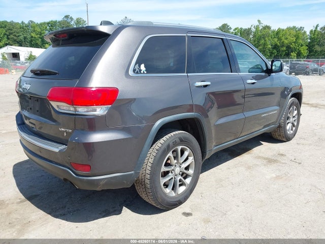 2014 Jeep Grand Cherokee Limited მანქანა იყიდება აუქციონზე, vin: 1C4RJFBG8EC479128, აუქციონის ნომერი: 45260174