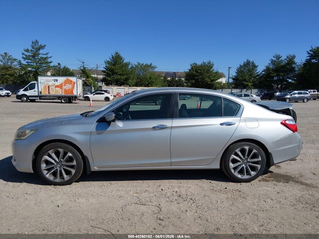 2015 Honda Accord Sport მანქანა იყიდება აუქციონზე, vin: 1HGCR2F56FA151267, აუქციონის ნომერი: 45260182