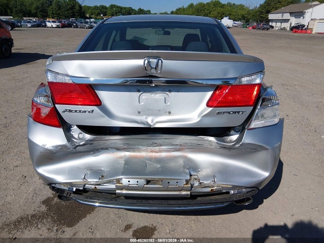 2015 Honda Accord Sport მანქანა იყიდება აუქციონზე, vin: 1HGCR2F56FA151267, აუქციონის ნომერი: 45260182
