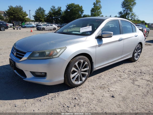 2015 Honda Accord Sport მანქანა იყიდება აუქციონზე, vin: 1HGCR2F56FA151267, აუქციონის ნომერი: 45260182