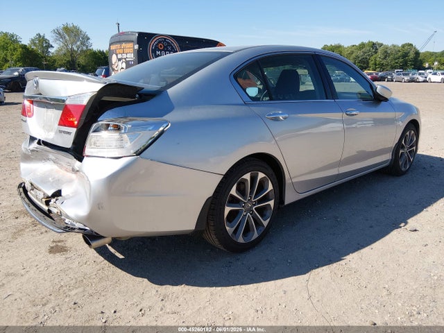 2015 Honda Accord Sport მანქანა იყიდება აუქციონზე, vin: 1HGCR2F56FA151267, აუქციონის ნომერი: 45260182