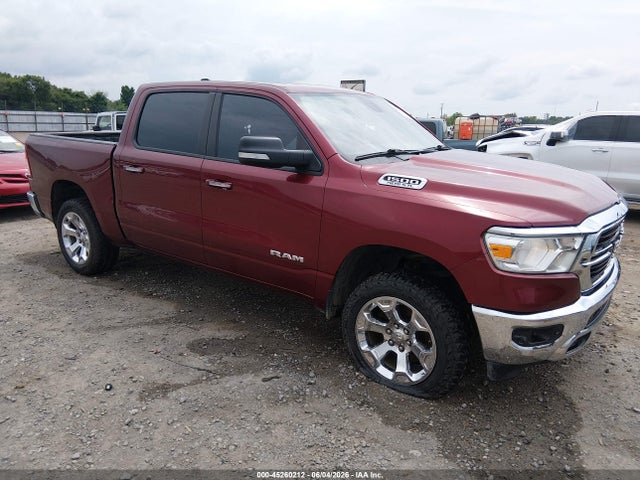 45260212 :رقم المزاد ، 1C6SRFFT9KN546960 vin ، 2019 Ram 1500 Big Horn/lone Star  4x4 5'7 Box مزاد بيع