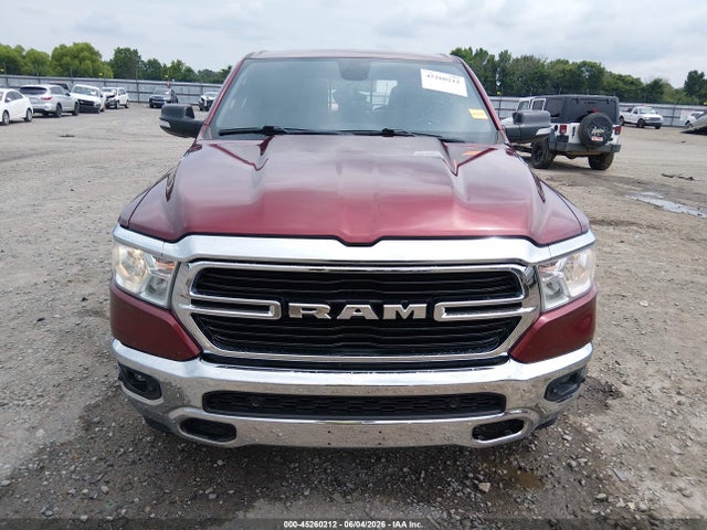 Продаж на аукціоні авто 2019 Ram 1500 Big Horn/lone Star  4x4 5'7 Box, vin: 1C6SRFFT9KN546960, номер лоту: 45260212