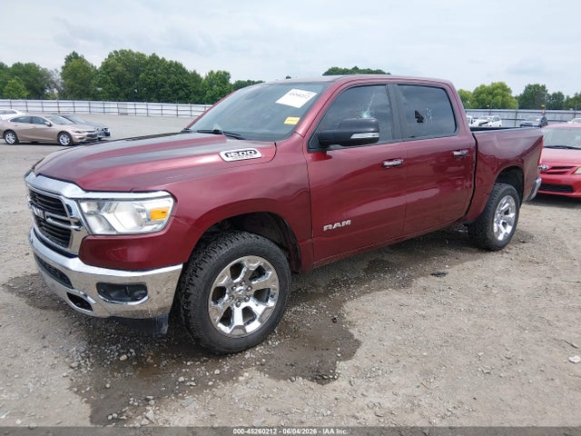 Продаж на аукціоні авто 2019 Ram 1500 Big Horn/lone Star  4x4 5'7 Box, vin: 1C6SRFFT9KN546960, номер лоту: 45260212