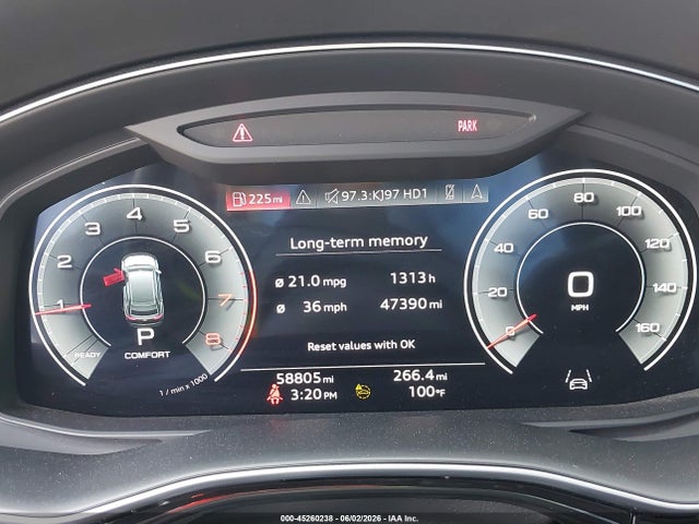 Auction sale of the 2022 Audi Q8 Prestige 55 Tfsi Quattro Tiptronic, vin: WA1FVBF14ND024335, lot number: 45260238