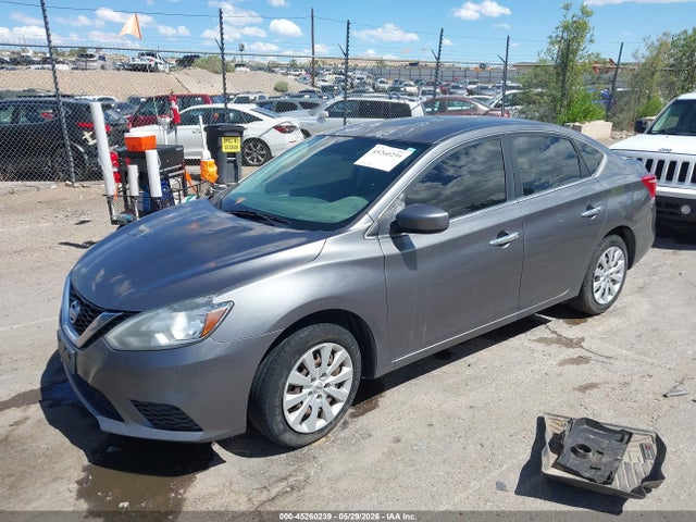 2016 Nissan Sentra Fe+ S/s/sl/sr/sv მანქანა იყიდება აუქციონზე, vin: 3N1AB7AP3GY264111, აუქციონის ნომერი: 45260239