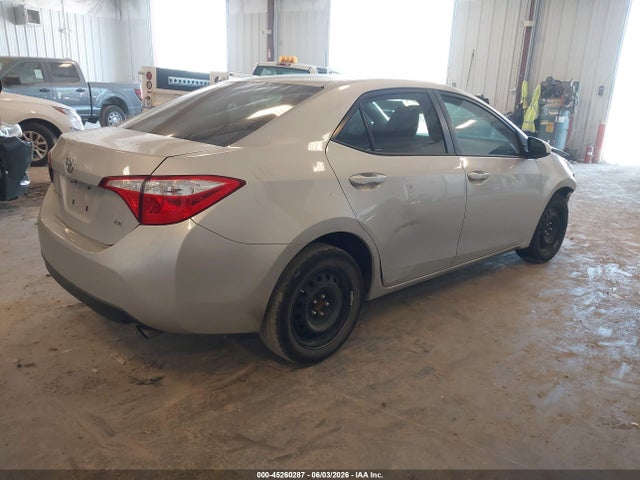 45260287 :رقم المزاد ، 2T1BURHE4GC617001 vin ، 2016 Toyota Corolla Le مزاد بيع