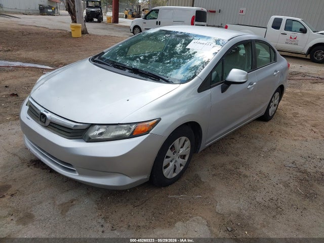 Продаж на аукціоні авто 2012 Honda Civic Lx, vin: 19XFB2F50CE349559, номер лоту: 45260323