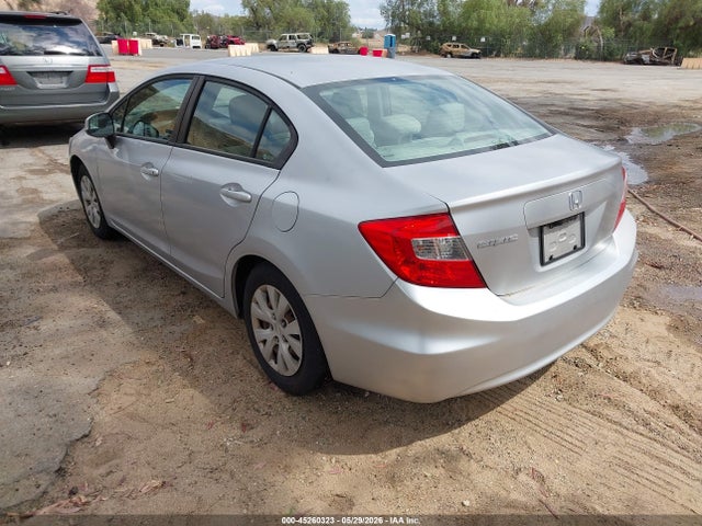 Продаж на аукціоні авто 2012 Honda Civic Lx, vin: 19XFB2F50CE349559, номер лоту: 45260323