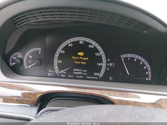 45260365 :رقم المزاد ، WDDNG8DB1CA423458 vin ، 2012 Mercedes-benz S 350 Bluetec 4matic مزاد بيع
