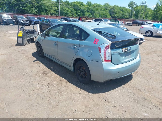2014 Toyota Prius Two მანქანა იყიდება აუქციონზე, vin: JTDKN3DU5E1748835, აუქციონის ნომერი: 45260399