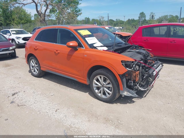 Продаж на аукціоні авто 2022 Audi Q3 Premium 45 Tfsi S Line Quattro Tiptronic, vin: WA1DECF33N1149715, номер лоту: 45260424