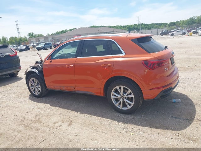 Продаж на аукціоні авто 2022 Audi Q3 Premium 45 Tfsi S Line Quattro Tiptronic, vin: WA1DECF33N1149715, номер лоту: 45260424
