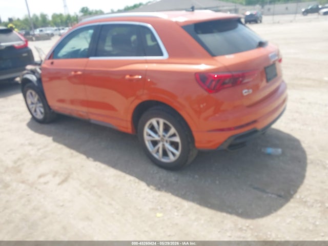 Продаж на аукціоні авто 2022 Audi Q3 Premium 45 Tfsi S Line Quattro Tiptronic, vin: WA1DECF33N1149715, номер лоту: 45260424