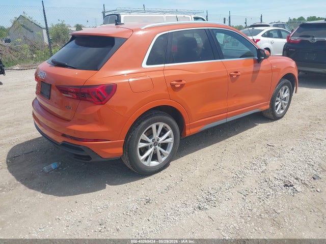 Продаж на аукціоні авто 2022 Audi Q3 Premium 45 Tfsi S Line Quattro Tiptronic, vin: WA1DECF33N1149715, номер лоту: 45260424