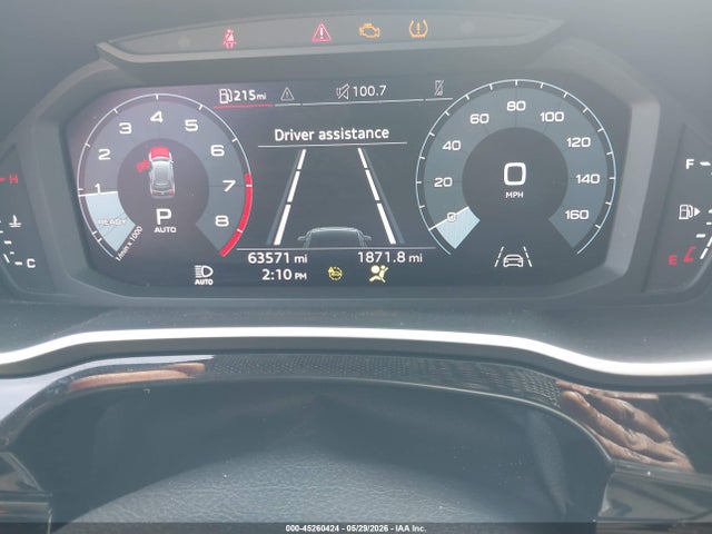 Продаж на аукціоні авто 2022 Audi Q3 Premium 45 Tfsi S Line Quattro Tiptronic, vin: WA1DECF33N1149715, номер лоту: 45260424
