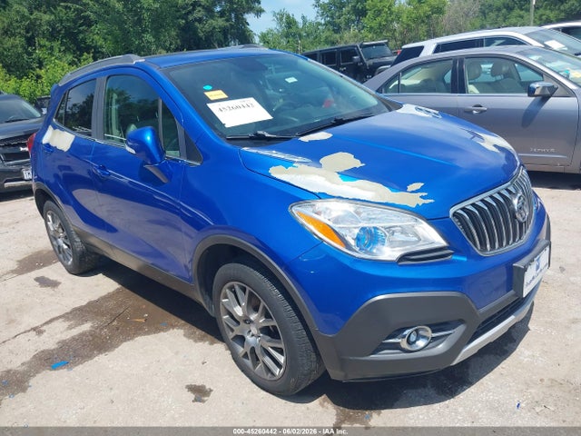 45260442 :رقم المزاد ، KL4CJ2SMXGB532029 vin ، 2016 Buick Encore Sport Touring مزاد بيع