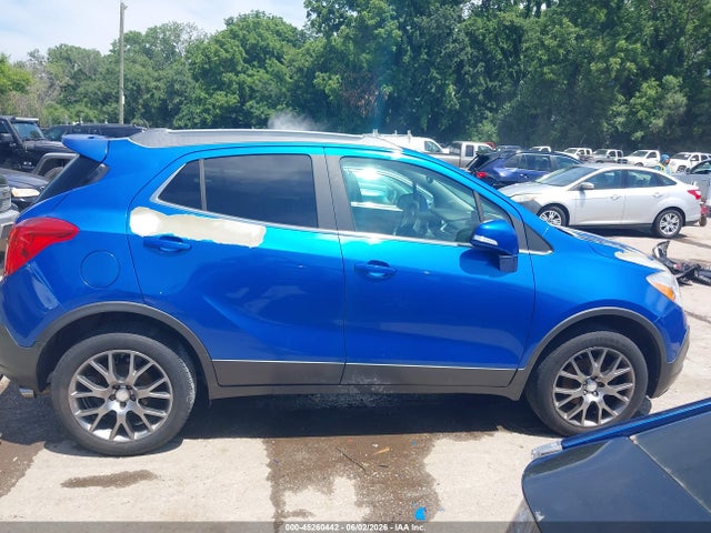 Aukcja sprzedaży 2016 Buick Encore Sport Touring, vin: KL4CJ2SMXGB532029, numer aukcji: 45260442