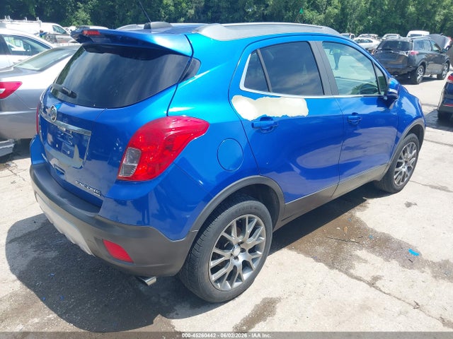 Aukcja sprzedaży 2016 Buick Encore Sport Touring, vin: KL4CJ2SMXGB532029, numer aukcji: 45260442