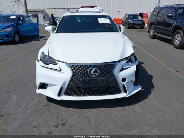 45260471 :رقم المزاد ، JTHCF1D29F5022246 vin ، 2015 Lexus Is 250 مزاد بيع