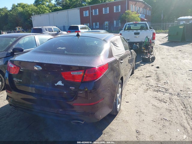 2014 Kia Optima Lx მანქანა იყიდება აუქციონზე, vin: 5XXGM4A76EG288666, აუქციონის ნომერი: 45260516