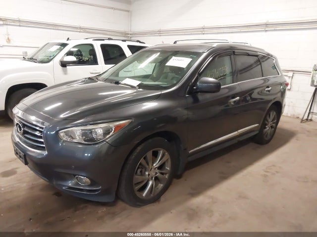 45260558 :رقم المزاد ، 5N1AL0MM8DC351327 vin ، 2013 Infiniti Jx35 مزاد بيع