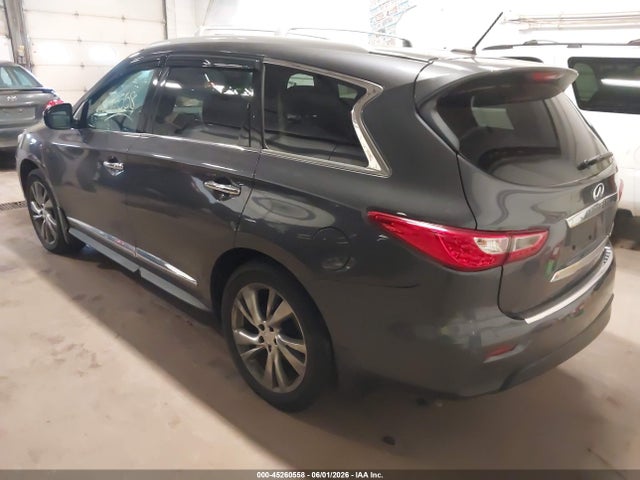 45260558 :رقم المزاد ، 5N1AL0MM8DC351327 vin ، 2013 Infiniti Jx35 مزاد بيع