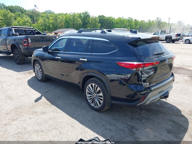 2021 Toyota Highlander Platinum მანქანა იყიდება აუქციონზე, vin: 5TDFZRBH0MS064811, აუქციონის ნომერი: 45260585