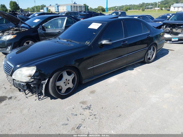 Продаж на аукціоні авто 2002 Mercedes-benz S 55 Amg, vin: WDBNG73J02A254205, номер лоту: 45260586